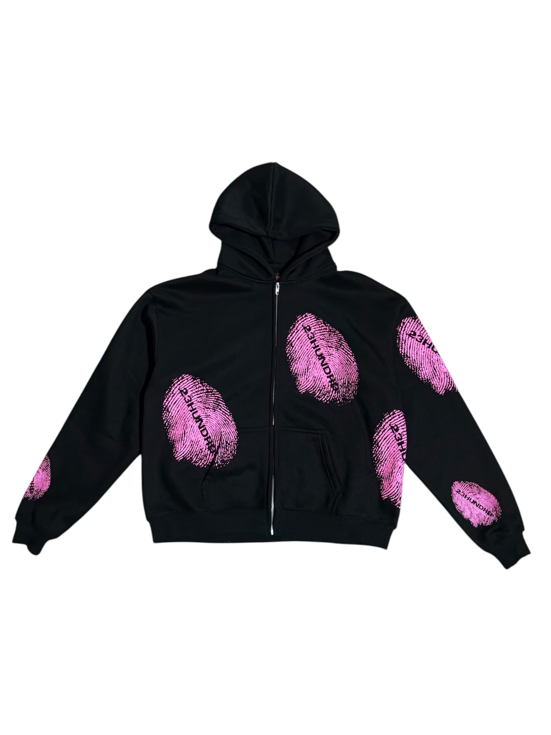 Fingerprint Zip-up (PINK)