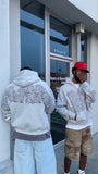STAMP ZIP-UP (GREY)