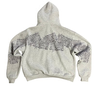 STAMP ZIP- UP (GREY)