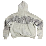 STAMP ZIP- UP (GREY)