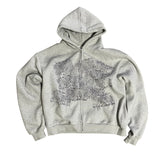 STAMP ZIP- UP (GREY)